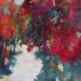 Carolin Augustin, 'Staunen, 2020, Acryl und Kreide auf Leinwand.