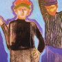 Lucas Cabarth, 'Bisschen Techno, 2019, Öl auf Leinwand'