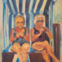 Paula Schmidt, 'Besprechung, 2022, Öl auf Leinwand