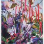 Nadja Schwarzenegger, 'Cat’s Tail, 2019, Acryl und Ölkreide auf Leinwand